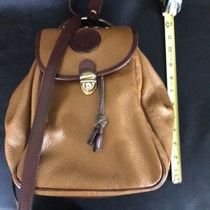 Valentina Leather Small Backpack